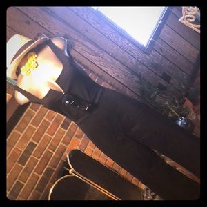 Sexy deep V black jumpsuit!!!!